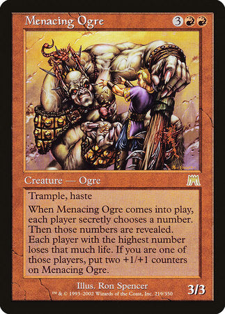 Menacing Ogre [Onslaught] | Exor Games Summserside