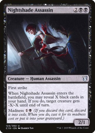 Nightshade Assassin [Commander 2019] | Exor Games Summserside