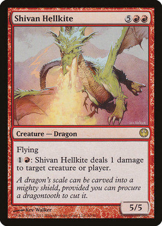 Shivan Hellkite [Duel Decks: Knights vs. Dragons] | Exor Games Summserside