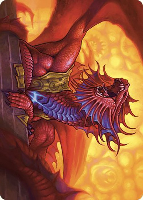 Niv-Mizzet, Guildpact Art Card (44/49) [Murders at Karlov Manor Art Series] | Exor Games Summserside