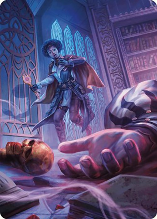 Deadly Complication Art Card [Murders at Karlov Manor Art Series] | Exor Games Summserside