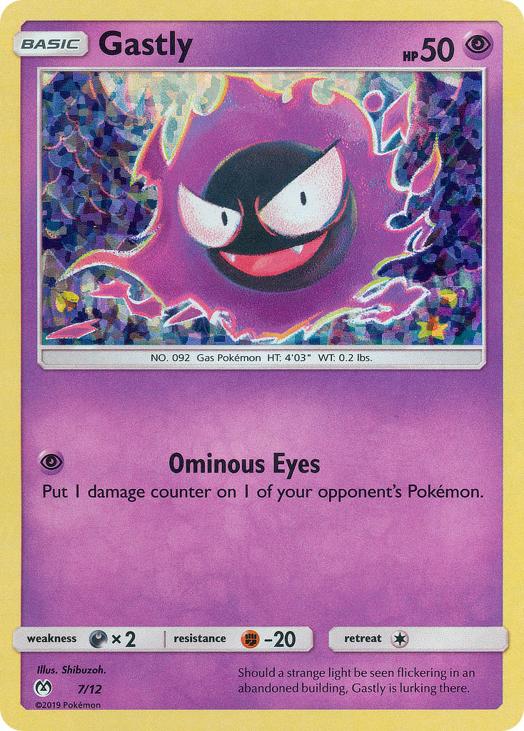 Gastly (7/12) [McDonald's Promos: 2019 Collection] | Exor Games Summserside