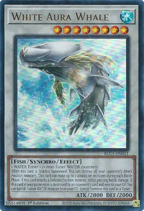 White Aura Whale [BLC1-EN011] Ultra Rare | Exor Games Summserside