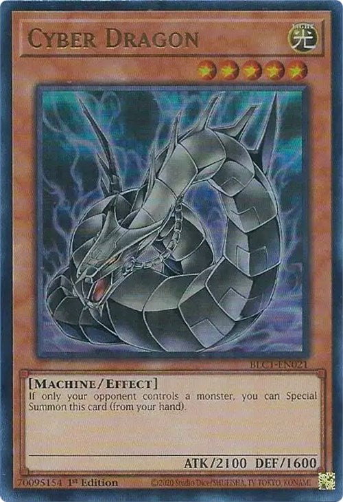 Cyber Dragon (Alternate Art) [BLC1-EN021] Ultra Rare | Exor Games Summserside