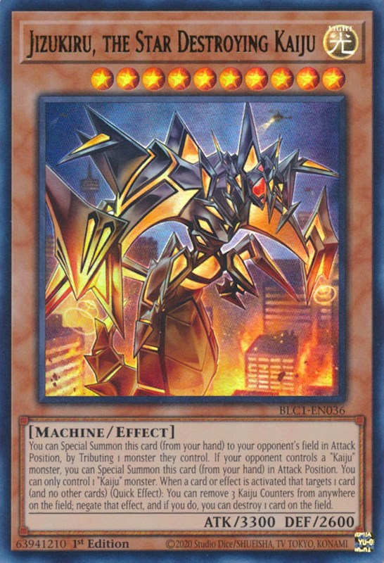 Jizukiru, the Star Destroying Kaiju [BLC1-EN036] Ultra Rare | Exor Games Summserside