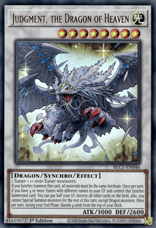 Judgment, the Dragon of Heaven [BLC1-EN046] Ultra Rare | Exor Games Summserside