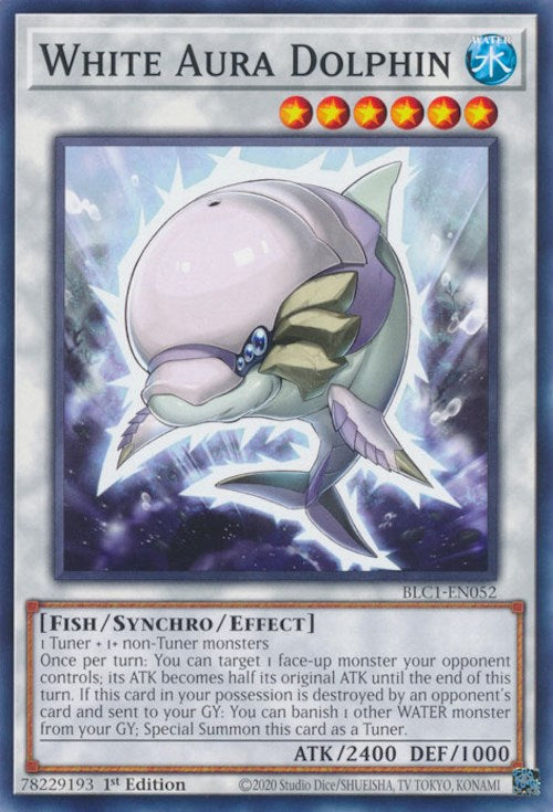 White Aura Dolphin [BLC1-EN052] Common | Exor Games Summserside