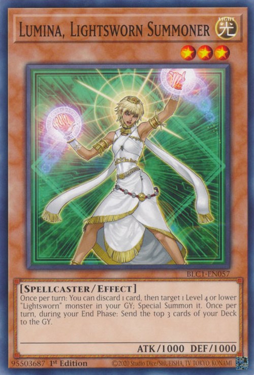 Lumina, Lightsworn Summoner [BLC1-EN057] Common | Exor Games Summserside