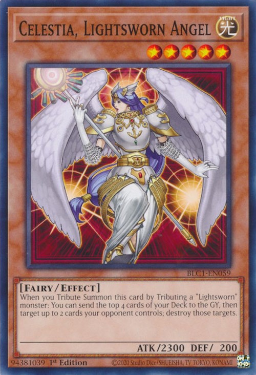 Celestia, Lightsworn Angel [BLC1-EN059] Common | Exor Games Summserside