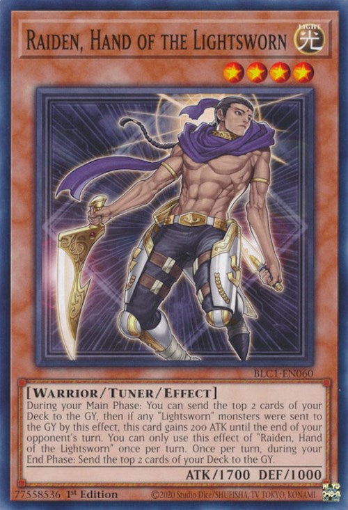 Raiden, Hand of the Lightsworn [BLC1-EN060] Common | Exor Games Summserside