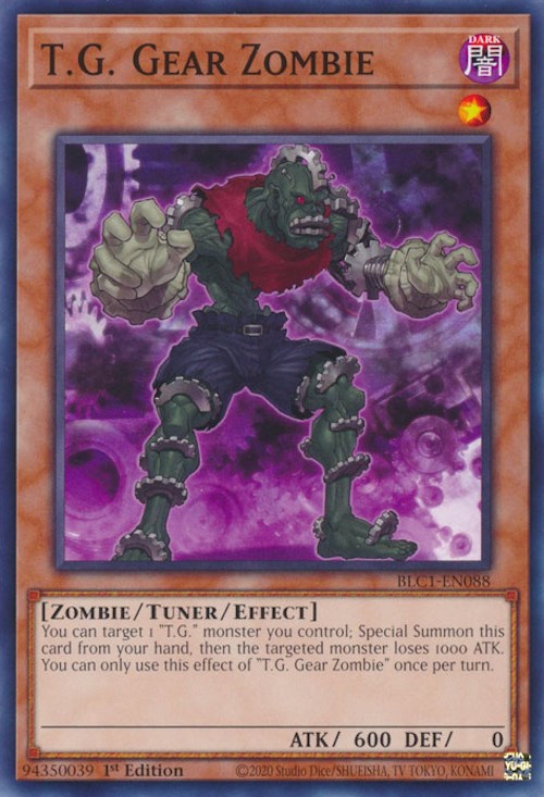 T.G. Gear Zombie [BLC1-EN088] Common | Exor Games Summserside