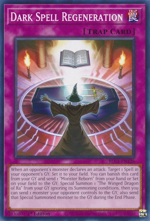 Dark Spell Regeneration [BLC1-EN126] Common | Exor Games Summserside