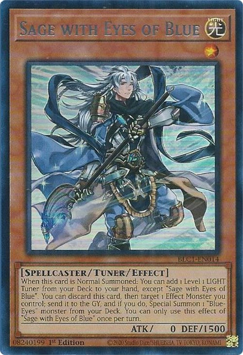 Sage with Eyes of Blue (Silver) [BLC1-EN014] Ultra Rare | Exor Games Summserside