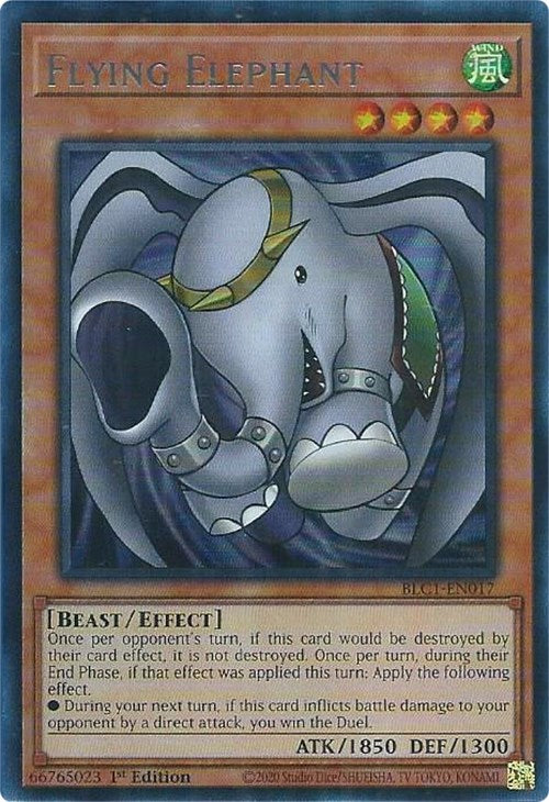 Flying Elephant (Silver) [BLC1-EN017] Ultra Rare | Exor Games Summserside