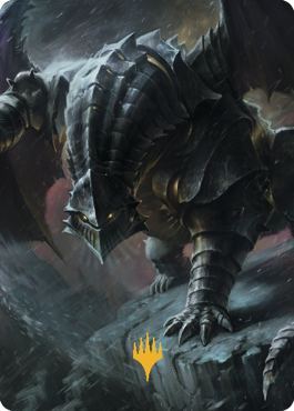 Chardalyn Dragon Art Card (Gold-Stamped Signature) [Commander Legends: Battle for Baldur's Gate Art Series] | Exor Games Summserside