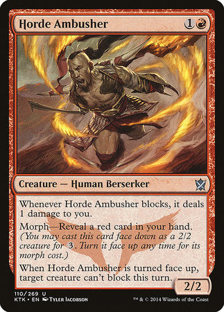 Horde Ambusher [Khans of Tarkir] | Exor Games Summserside