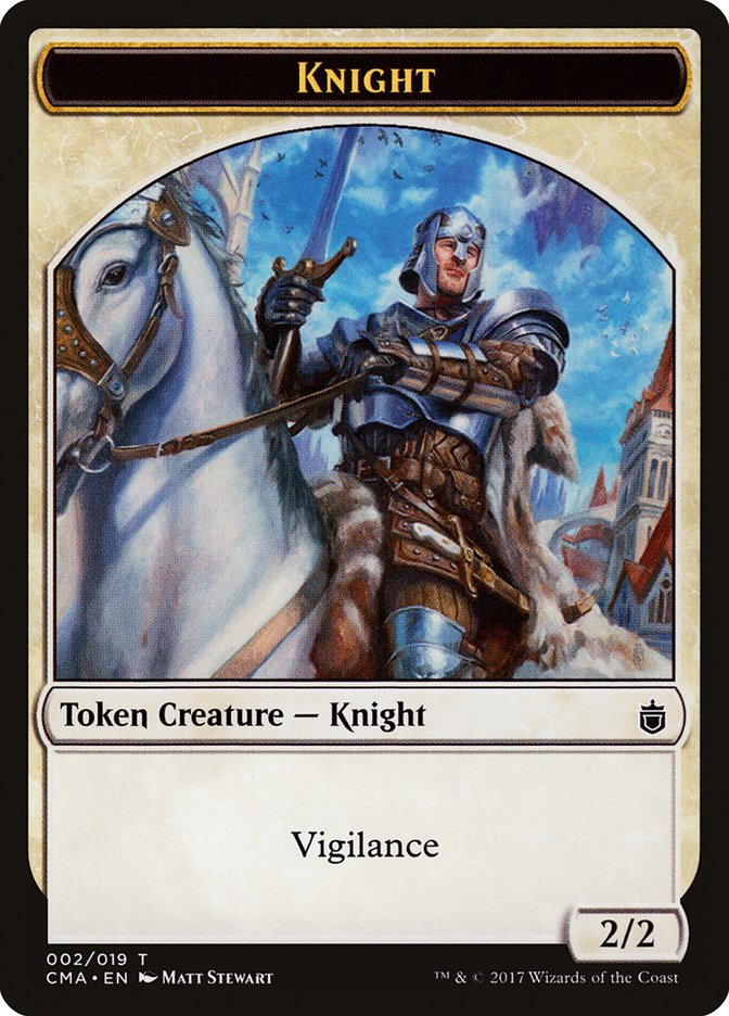 Knight [Commander Anthology Tokens] | Exor Games Summserside
