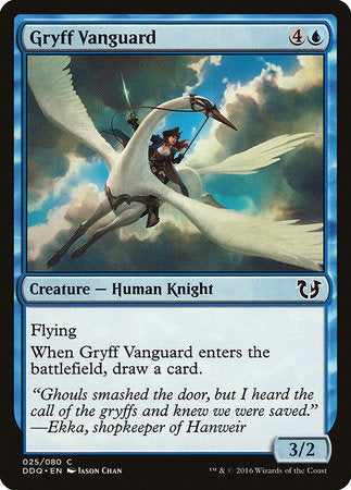 Gryff Vanguard [Duel Decks: Blessed vs. Cursed] | Exor Games Summserside