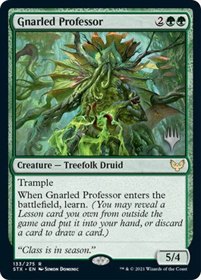 Gnarled Professor (Promo Pack) [Strixhaven: School of Mages Promos] | Exor Games Summserside