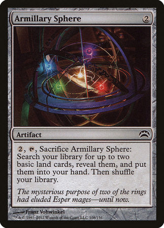 Armillary Sphere [Planechase 2012] | Exor Games Summserside