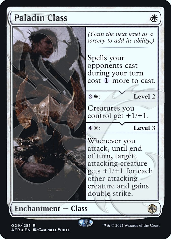 Paladin Class (Ampersand Promo) [Dungeons & Dragons: Adventures in the Forgotten Realms Promos] | Exor Games Summserside