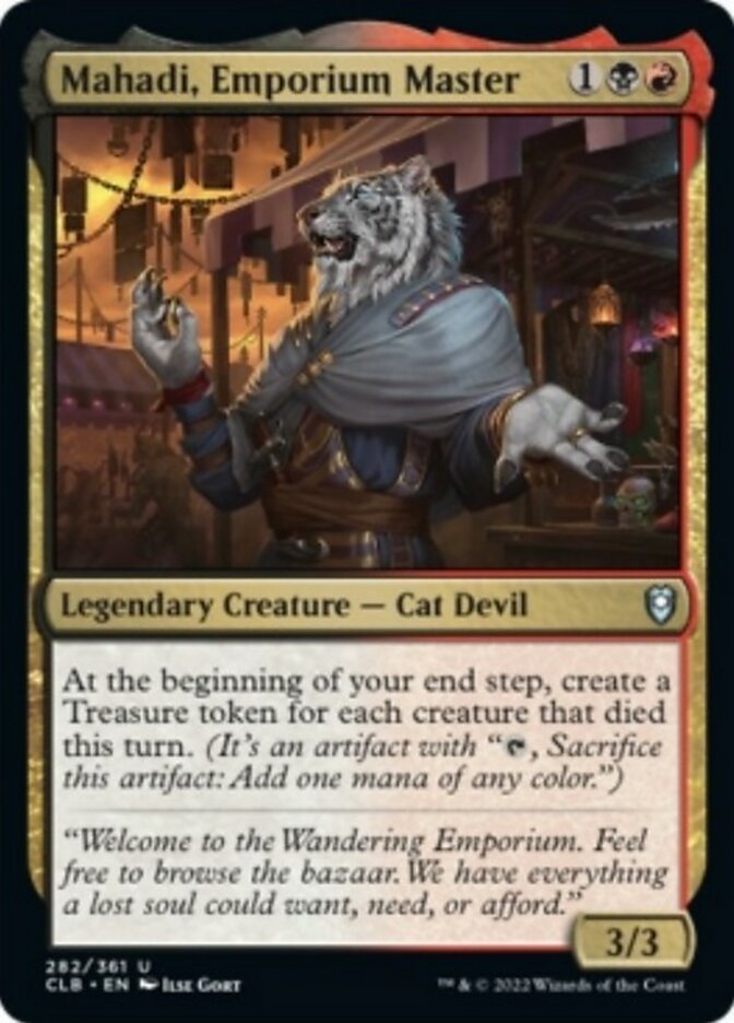 Mahadi, Emporium Master [Commander Legends: Battle for Baldur's Gate] | Exor Games Summserside