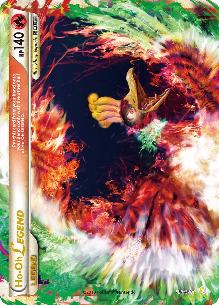 Ho-Oh LEGEND (111/123) [HeartGold & SoulSilver: Base Set] | Exor Games Summserside