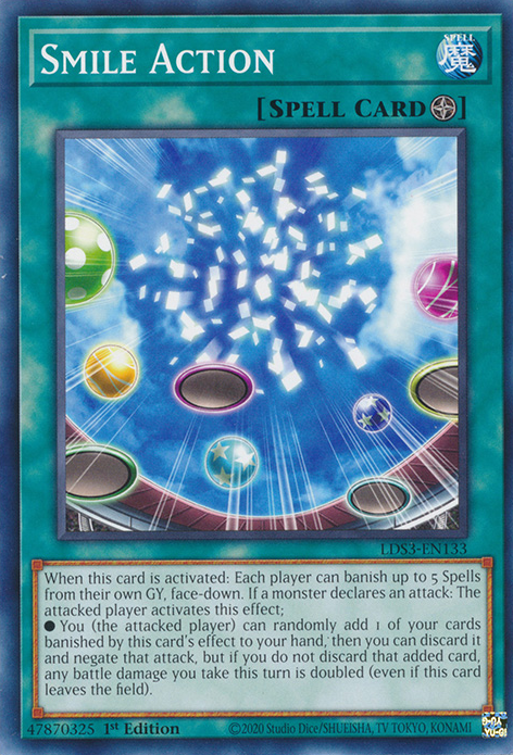 Smile Action [LDS3-EN133] Common | Exor Games Summserside
