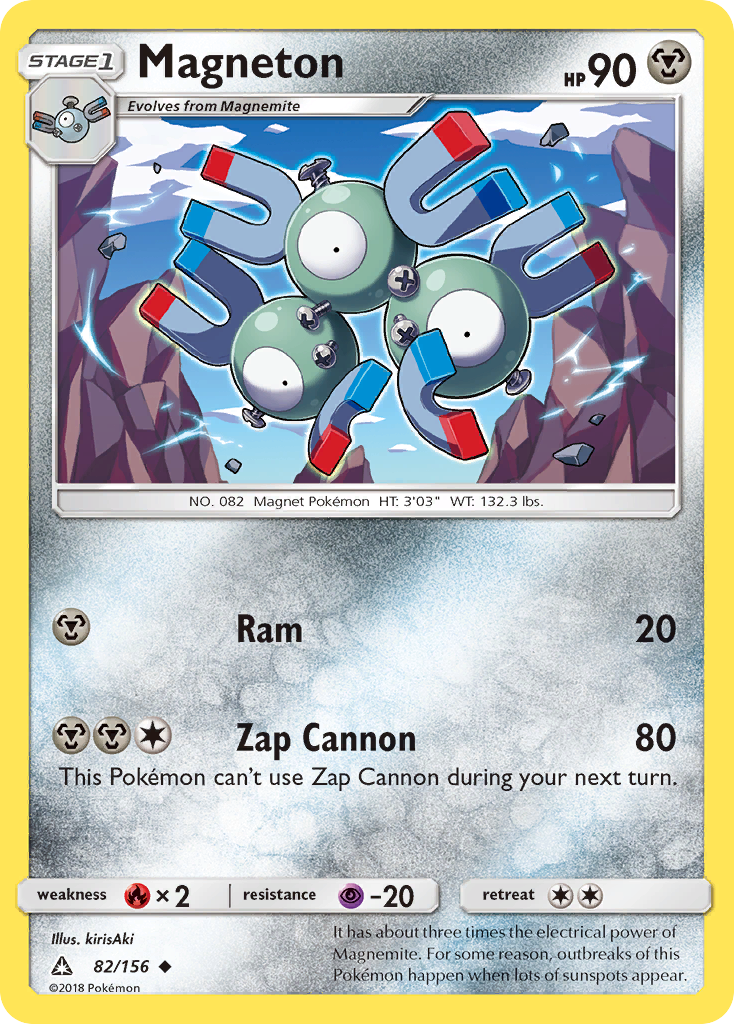 Magneton (82/156) [Sun & Moon: Ultra Prism] | Exor Games Summserside