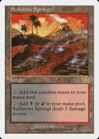 Sulfurous Springs [Classic Sixth Edition] | Exor Games Summserside
