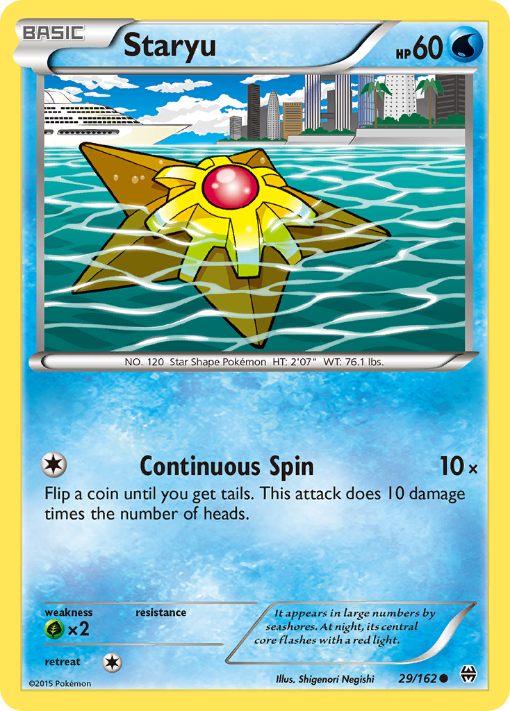 Staryu (29/162) [XY: BREAKthrough] | Exor Games Summserside