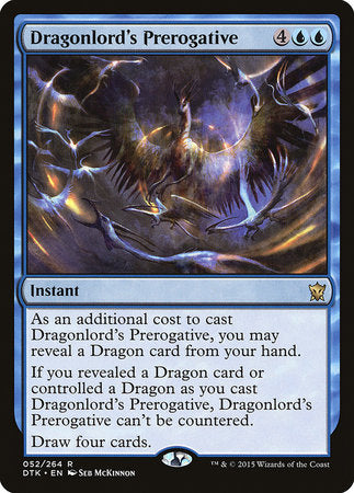 Dragonlord's Prerogative [Dragons of Tarkir] | Exor Games Summserside