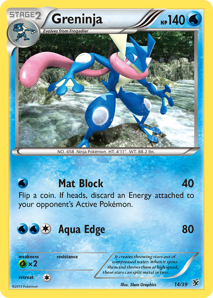 Greninja (14/39) [XY: Kalos Starter Set] | Exor Games Summserside