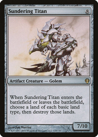 Sundering Titan [Archenemy] | Exor Games Summserside