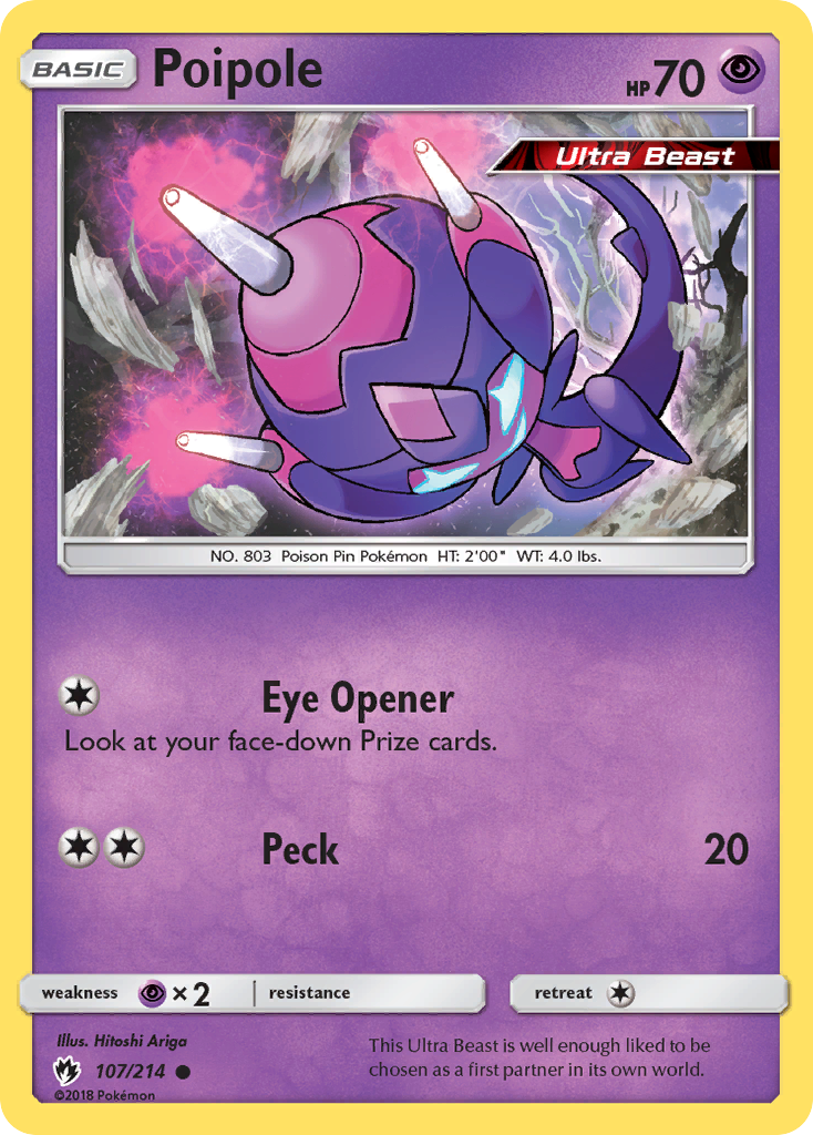 Poipole (107/214) [Sun & Moon: Lost Thunder] | Exor Games Summserside