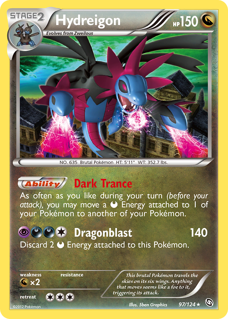 Hydreigon (97/124) [Black & White: Dragons Exalted] | Exor Games Summserside