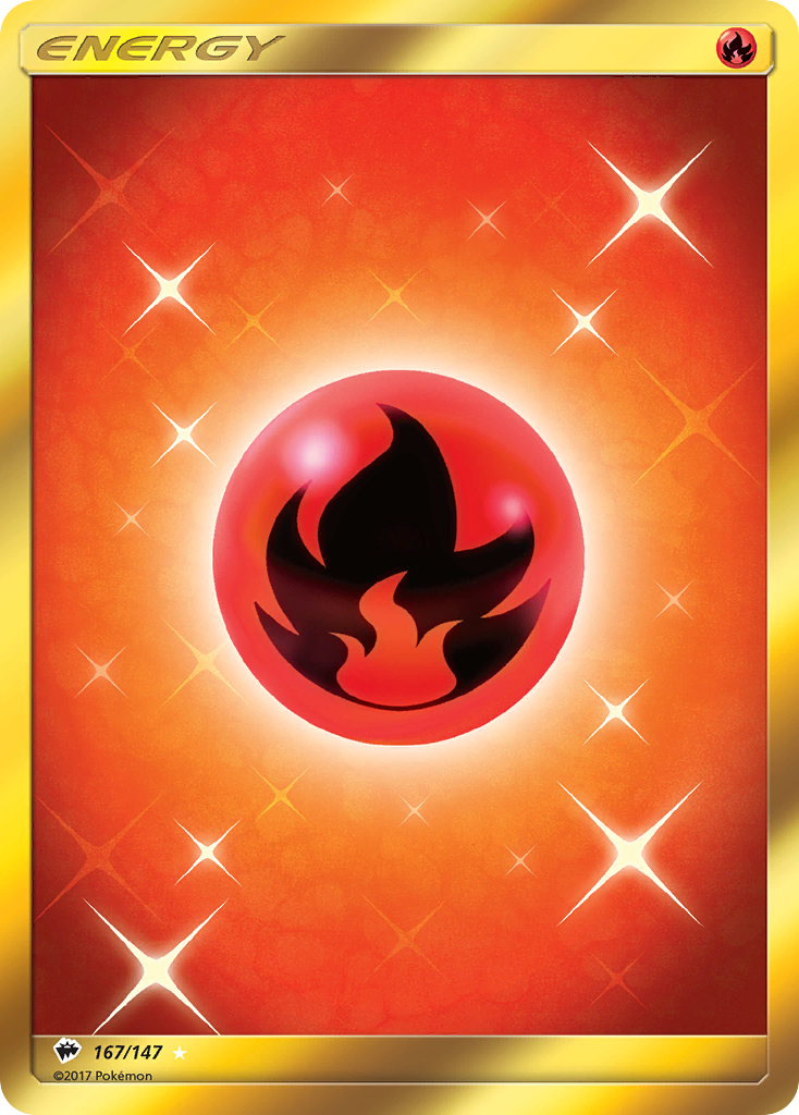 Fire Energy (167/147) [Sun & Moon: Burning Shadows] | Exor Games Summserside