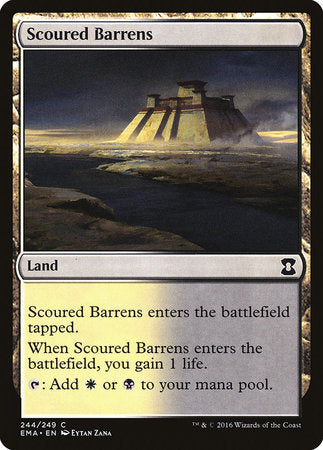 Scoured Barrens [Eternal Masters] | Exor Games Summserside