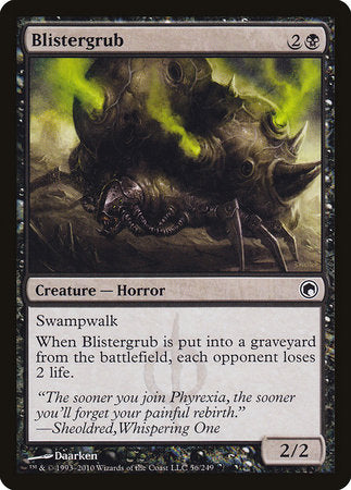 Blistergrub [Scars of Mirrodin] | Exor Games Summserside