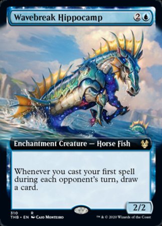 Wavebreak Hippocamp (Extended Art) [Theros Beyond Death] | Exor Games Summserside