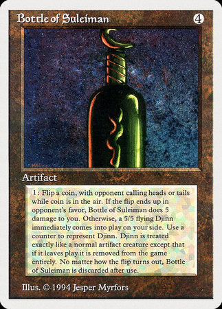 Bottle of Suleiman [Summer Magic / Edgar] | Exor Games Summserside