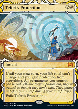 Teferi's Protection (Etched Foil) [Strixhaven Mystical Archive] | Exor Games Summserside