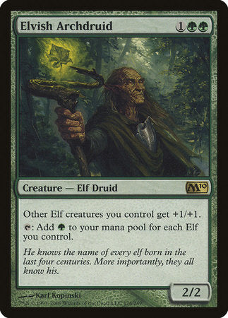 Elvish Archdruid [Magic 2010] | Exor Games Summserside