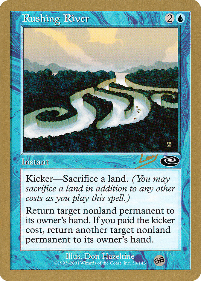 Rushing River (Raphael Levy) (SB) [World Championship Decks 2002] | Exor Games Summserside