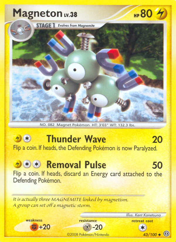 Magneton (43/100) [Diamond & Pearl: Stormfront] | Exor Games Summserside