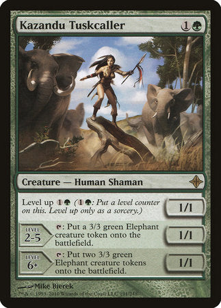 Kazandu Tuskcaller [Rise of the Eldrazi] | Exor Games Summserside