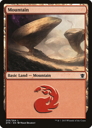 Mountain (259) [Dragons of Tarkir] | Exor Games Summserside