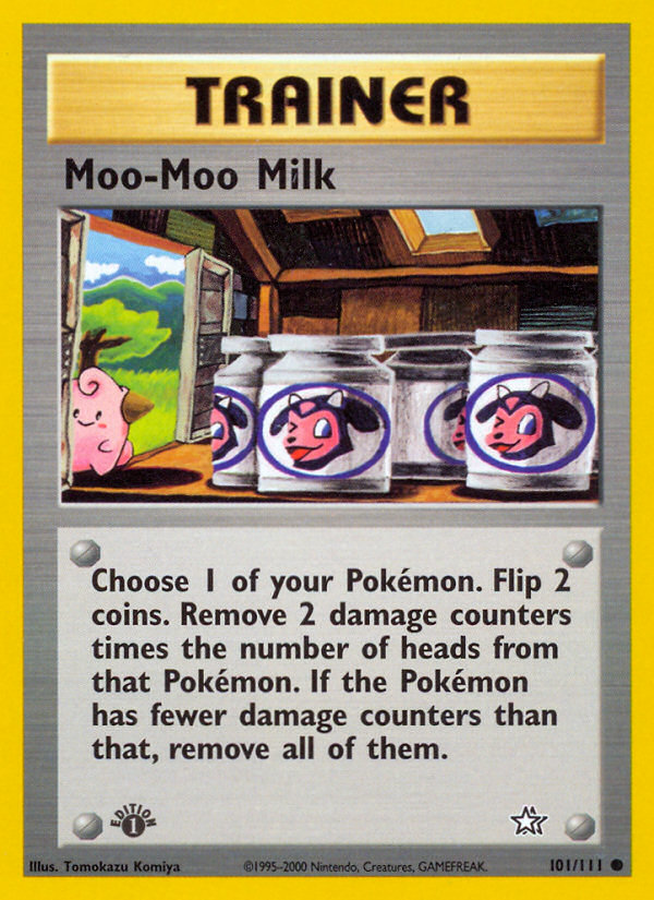 Moo-Moo Milk (101/111) [Neo Genesis 1st Edition] | Exor Games Summserside