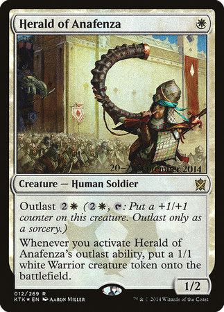 Herald of Anafenza [Khans of Tarkir Promos] | Exor Games Summserside