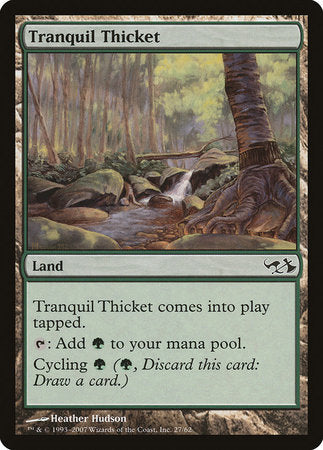 Tranquil Thicket [Duel Decks: Elves vs. Goblins] | Exor Games Summserside